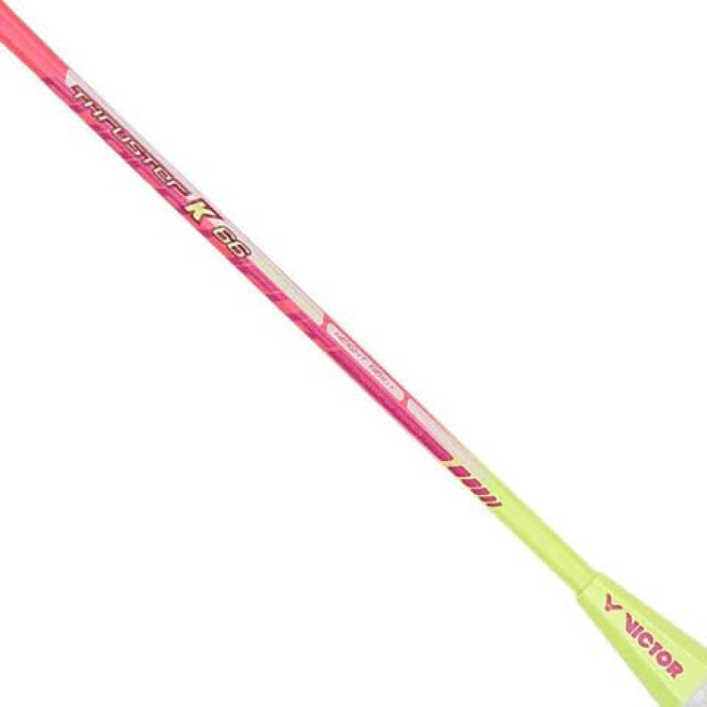VICTOR Thruster TK-66 Power Series G6 Strung Badminton Racket (Green)