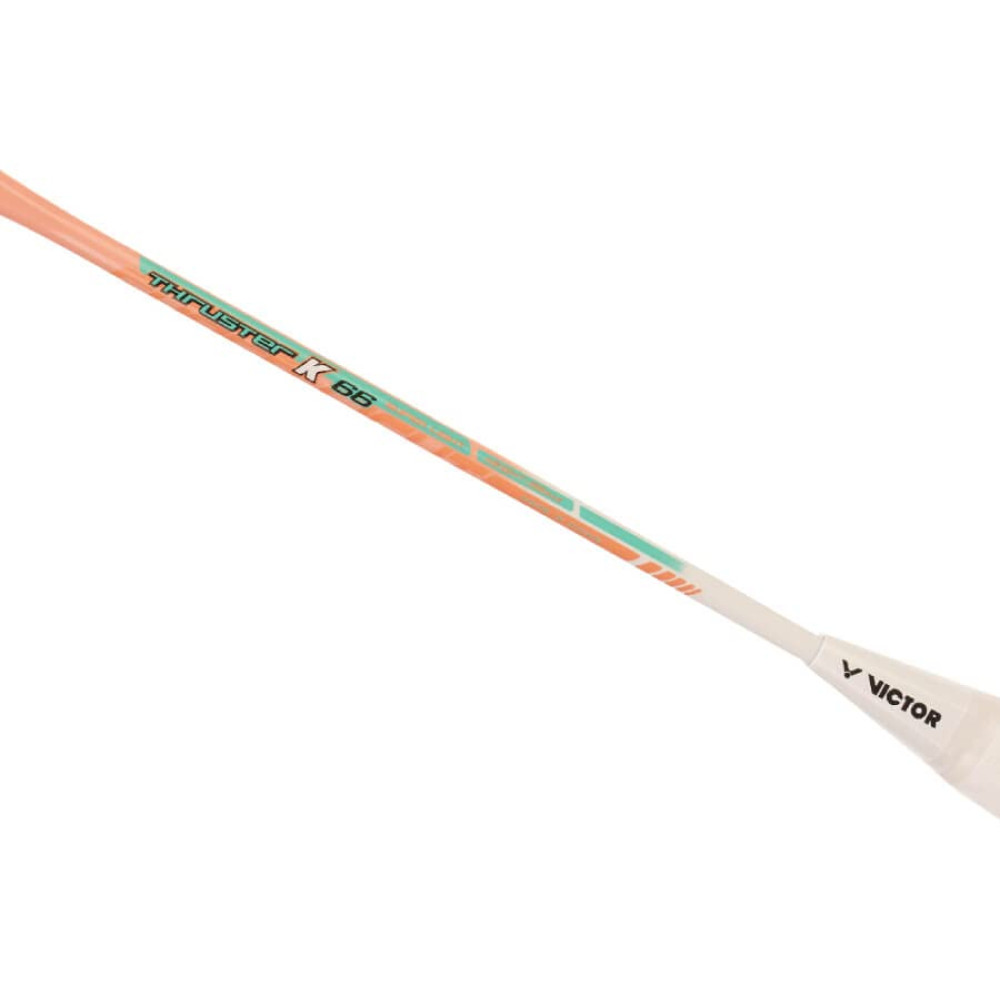 VICTOR Thruster TK-66 Power Series G6 Strung Badminton Racket (Green)
