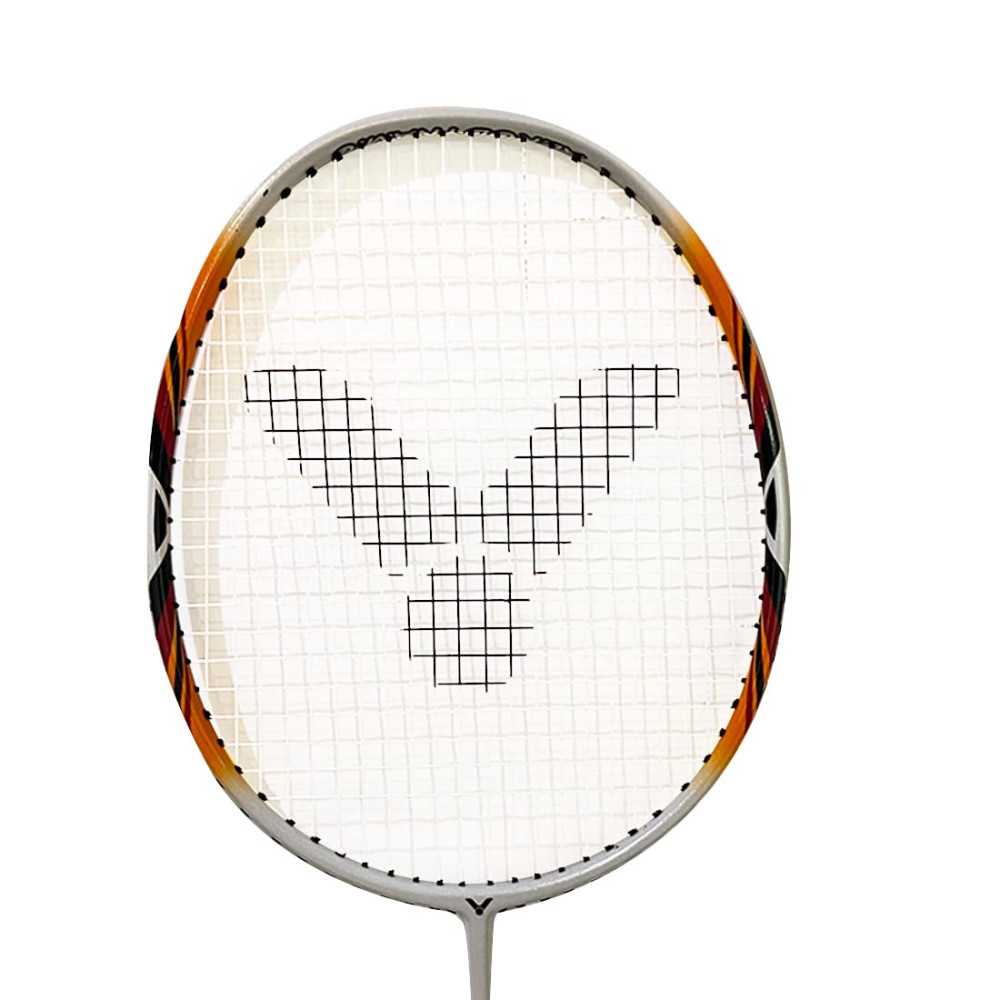 VICTOR Arrow Head AH-2255-3U Power Series 3U G5 Strung Badminton Racket (Orange)