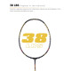 Apacs Finapi 232 Limited Edition (38 LBS Mega Tension) Made in Vietnam | Japanese Graphite Unstrung Badminton Racket (Black Red Gold)