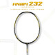 Apacs Finapi 232 Limited Edition (38 LBS Mega Tension) Made in Vietnam | Japanese Graphite Unstrung Badminton Racket (Black Red Gold)