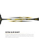 Apacs Finapi 232 Limited Edition (38 LBS Mega Tension) Made in Vietnam | Japanese Graphite Unstrung Badminton Racket (Black Red Gold)