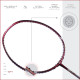 Apacs Finapi 232 (Unstrung, 38 LBS Max Tension) Made in Vietnam | 100% Japanese Graphite | High Modulus | High Power Badminton Racket with Free Full Cover | G1-4 1/4 inches (Black)
