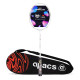 Apacs Finapi 232 (Unstrung, 38 LBS Max Tension) Made in Vietnam | 100% Japanese Graphite | High Modulus | High Power Badminton Racket with Free Full Cover | G1-4 1/4 inches (Black)
