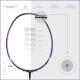 Apacs Finapi 232 (Unstrung, 38 LBS Max Tension) Made in Vietnam | 100% Japanese Graphite | High Modulus | High Power Badminton Racket with Free Full Cover | G1-4 1/4 inches (Black)