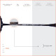 Apacs Finapi 232 (Unstrung, 38 LBS Max Tension) Made in Vietnam | 100% Japanese Graphite | High Modulus | High Power Badminton Racket with Free Full Cover | G1-4 1/4 inches (Black)