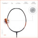 Apacs Finapi 232 (Unstrung, 38 LBS Max Tension) Made in Vietnam | 100% Japanese Graphite | High Modulus | High Power Badminton Racket with Free Full Cover | G1-4 1/4 inches (Black)