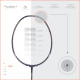 Apacs Finapi 232 (Unstrung, 38 LBS Max Tension) Made in Vietnam | 100% Japanese Graphite | High Modulus | High Power Badminton Racket with Free Full Cover | G1-4 1/4 inches (Black)