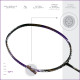Apacs Finapi 232 (Unstrung, 38 LBS Max Tension) Made in Vietnam | 100% Japanese Graphite | High Modulus | High Power Badminton Racket with Free Full Cover | G1-4 1/4 inches (Black)