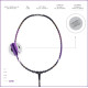 Apacs Finapi 232 (Unstrung, 38 LBS Max Tension) Made in Vietnam | 100% Japanese Graphite | High Modulus | High Power Badminton Racket with Free Full Cover | G1-4 1/4 inches (Black)
