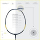 Apacs Finapi 232 (Unstrung, 38 LBS Max Tension) Made in Vietnam | 100% Japanese Graphite | High Modulus | High Power Badminton Racket with Free Full Cover | G1-4 1/4 inches (Black)