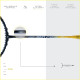Apacs Finapi 232 (Unstrung, 38 LBS Max Tension) Made in Vietnam | 100% Japanese Graphite | High Modulus | High Power Badminton Racket with Free Full Cover | G1-4 1/4 inches (Black)