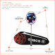 Apacs Finapi 232 (Unstrung, 38 LBS Max Tension) Made in Vietnam | 100% Japanese Graphite | High Modulus | High Power Badminton Racket with Free Full Cover | G1-4 1/4 inches (Black)
