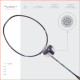 Apacs Finapi 232 (Unstrung, 38 LBS Max Tension) Made in Vietnam | 100% Japanese Graphite | High Modulus | High Power Badminton Racket with Free Full Cover | G1-4 1/4 inches (Black)