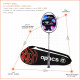 Apacs Finapi 232 (Unstrung, 38 LBS Max Tension) Made in Vietnam | 100% Japanese Graphite | High Modulus | High Power Badminton Racket with Free Full Cover | G1-4 1/4 inches (Black)