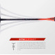 Apacs Nano Fusion Speed 722 (76 grams, Made in Vietnam) Ulta Light Weight | Japanese Graphite Unstrung Badminton Racket with Free Full Cover | G2-4 1/8 inches (Grey)