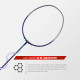 Apacs Nano Fusion Speed 722 (76 grams, Made in Vietnam) Ulta Light Weight | Japanese Graphite Unstrung Badminton Racket with Free Full Cover | G2-4 1/8 inches (Grey)