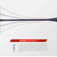 Apacs Nano Fusion Speed 722 (76 grams, Made in Vietnam) Ulta Light Weight | Japanese Graphite Unstrung Badminton Racket with Free Full Cover | G2-4 1/8 inches (Grey)