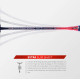 Apacs Nano Fusion Speed 722 (76 grams, Made in Vietnam) Ulta Light Weight | Japanese Graphite Unstrung Badminton Racket with Free Full Cover | G2-4 1/8 inches (Grey)