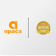 Apacs Nano Fusion Speed 722 (76 grams, Made in Vietnam) Ulta Light Weight | Japanese Graphite Unstrung Badminton Racket with Free Full Cover | G2-4 1/8 inches (Grey)