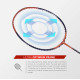 Apacs Nano Fusion Speed 722 (76 grams, Made in Vietnam) Ulta Light Weight | Japanese Graphite Unstrung Badminton Racket with Free Full Cover | G2-4 1/8 inches (Grey)