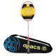 Apacs Nano Fusion Speed 722 (76 grams, Made in Vietnam) Ulta Light Weight | Japanese Graphite Unstrung Badminton Racket with Free Full Cover | G2-4 1/8 inches (Grey)