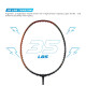 Apacs Asgardia Lite (73 grams Ultra Lightweight) Made in Vietnam | Japanese Graphite Unstrung Badminton Racket with Full Cover | G2-4 1/8 inches (Purple)