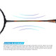 Apacs Asgardia Lite (73 grams Ultra Lightweight) Made in Vietnam | Japanese Graphite Unstrung Badminton Racket with Full Cover | G2-4 1/8 inches (Purple)