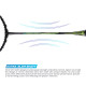 Apacs Asgardia Lite (73 grams Ultra Lightweight) Made in Vietnam | Japanese Graphite Unstrung Badminton Racket with Full Cover | G2-4 1/8 inches (Purple)
