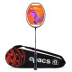 Apacs Z-Ziggler Lite 76g, 33 LBS Unstrung Graphite Badminton Racquet with Full Cover (Black/Red)