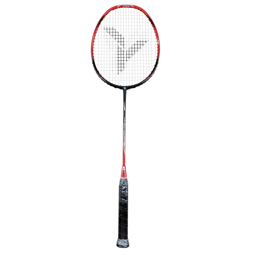 YOUNG (Malaysia) AERODYNA PRO-V7 Graphite Lightweight Professional Badminton Racket, 75grams, High Modulus Graphite, Strung, (Tension Upto 33 LBS), Includes Stylish Full Cover