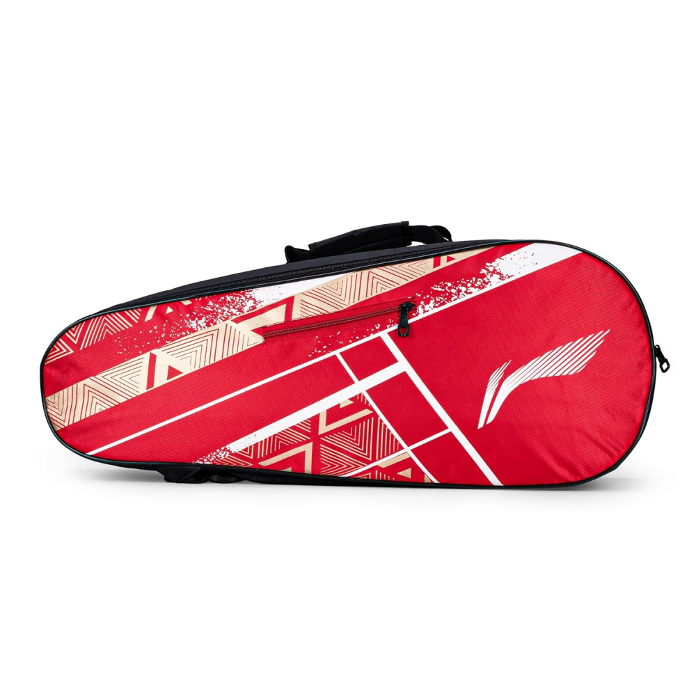 Li-Ning Raider Max Double Zipper Polyester Badminton Kit Bag | Unbreakable Zippers | Easy Mobility | Unisex - Men, Boys, Girls, Women Li-Ning Raider Max Double Zipper Polyester Badminton Kit Bag | Unbreakable Zippers | Easy Mobility | Unisex - Men, Boys, Girls, Women