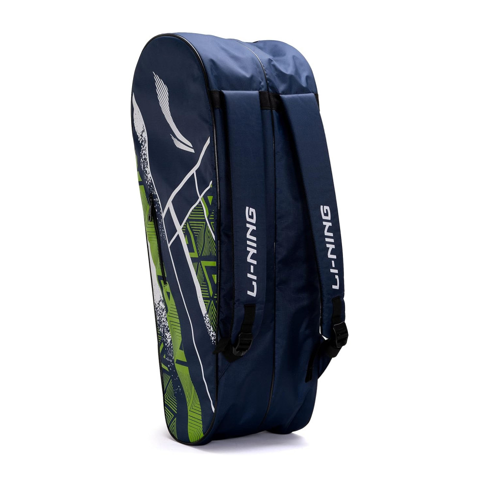 Li-Ning Raider Max Double Zipper Polyester Badminton Kit Bag | Unbreakable Zippers | Easy Mobility | Unisex - Men, Boys, Girls, Women Li-Ning Raider Max Double Zipper Polyester Badminton Kit Bag | Unbreakable Zippers | Easy Mobility | Unisex - Men, Boys, Girls, Women