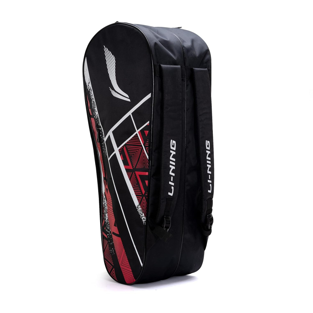 Li-Ning Raider Max Double Zipper Polyester Badminton Kit Bag | Unbreakable Zippers | Easy Mobility | Unisex - Men, Boys, Girls, Women Li-Ning Raider Max Double Zipper Polyester Badminton Kit Bag | Unbreakable Zippers | Easy Mobility | Unisex - Men, Boys, Girls, Women