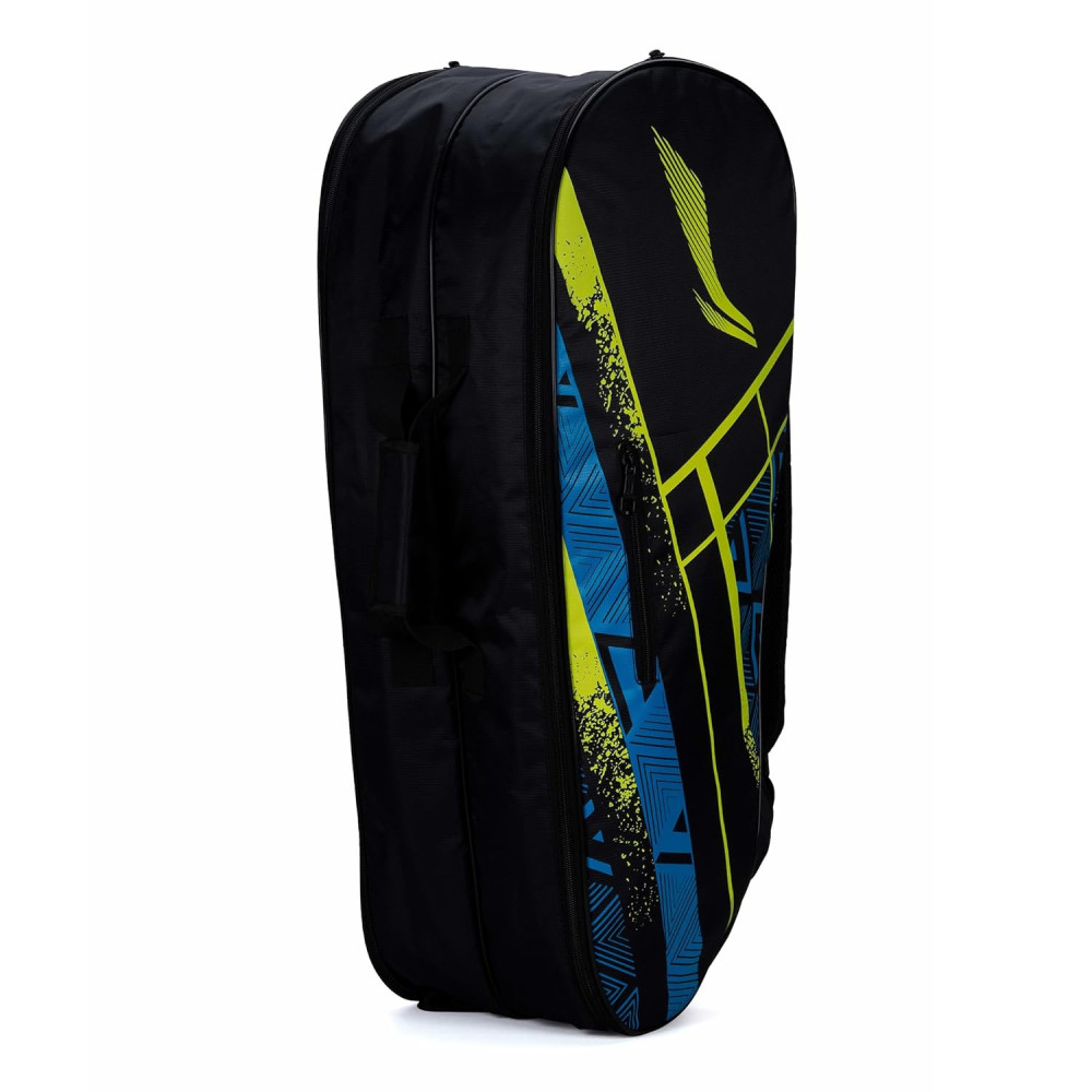 Li-Ning Raider Max Double Zipper Polyester Badminton Kit Bag | Unbreakable Zippers | Easy Mobility | Unisex - Men, Boys, Girls, Women Li-Ning Raider Max Double Zipper Polyester Badminton Kit Bag | Unbreakable Zippers | Easy Mobility | Unisex - Men, Boys, Girls, Women