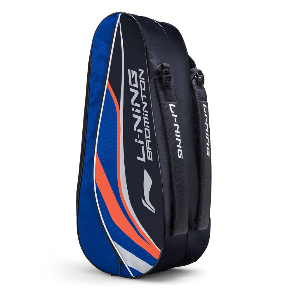 Li-Ning Panther Double Zipper Polyester Badminton Kit Bag| Stash Pocket | Ample Storage | Unisex - Men, Boys, Girls, Women Li-Ning Panther Double Zipper Polyester Badminton Kit Bag| Stash Pocket | Ample Storage | Unisex - Men, Boys, Girls, Women