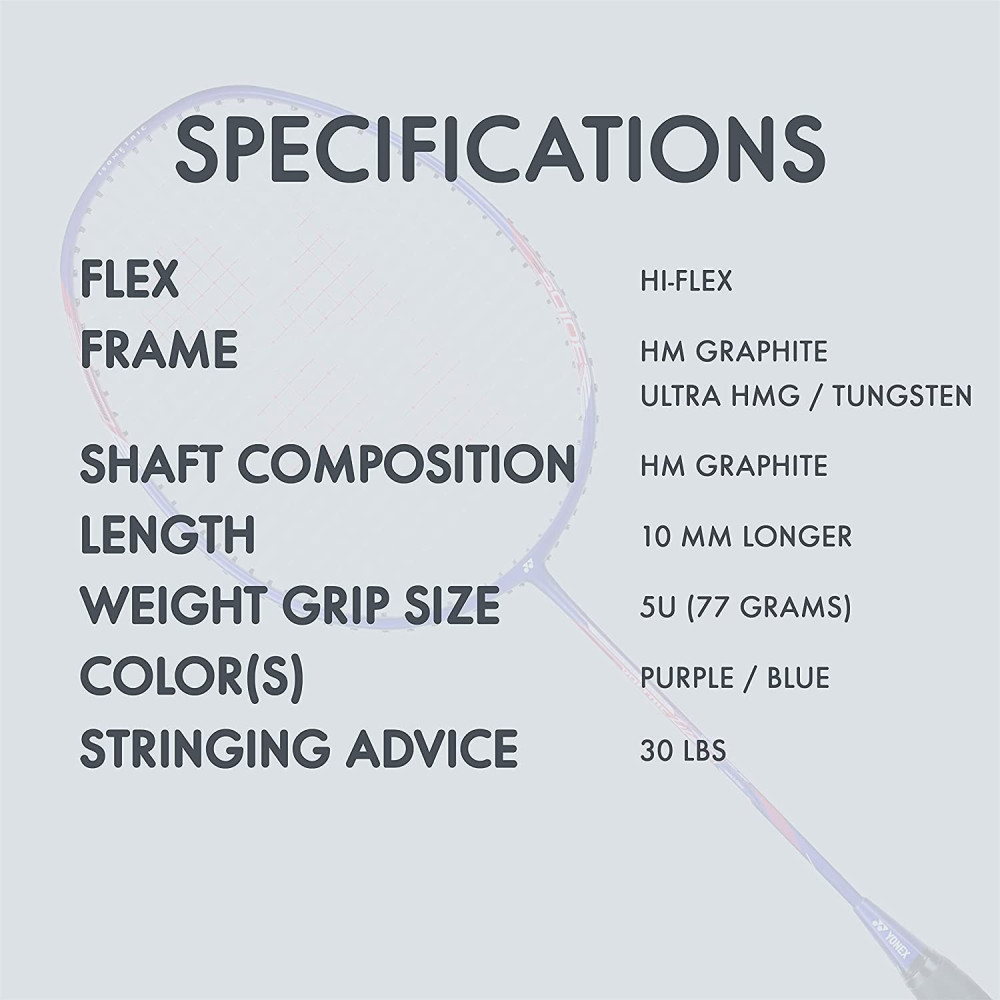 Yonex Voltric Lite 25i Badminton Racket Yonex Voltric Lite 25i Badminton Racket