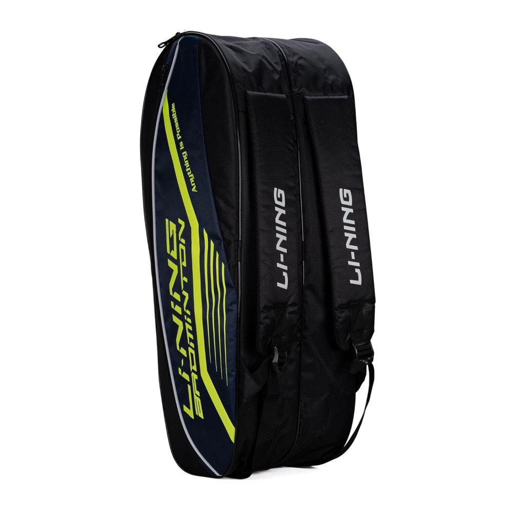 Li-Ning Hot Shot Triple Zipper Polyester Badminton Kit Bag | Easy - Access Compartments | Spacious | Unisex - Men, Boys, Girls, Women Li-Ning Hot Shot Triple Zipper Polyester Badminton Kit Bag | Easy - Access Compartments | Spacious | Unisex - Men, Boys, Girls, Women