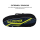 Li-Ning Hot Shot Triple Zipper Polyester Badminton Kit Bag | Easy - Access Compartments | Spacious | Unisex - Men, Boys, Girls, Women Li-Ning Hot Shot Triple Zipper Polyester Badminton Kit Bag | Easy - Access Compartments | Spacious | Unisex - Men, Boys, Girls, Women