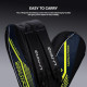 Li-Ning Hot Shot Triple Zipper Polyester Badminton Kit Bag | Easy - Access Compartments | Spacious | Unisex - Men, Boys, Girls, Women Li-Ning Hot Shot Triple Zipper Polyester Badminton Kit Bag | Easy - Access Compartments | Spacious | Unisex - Men, Boys, Girls, Women