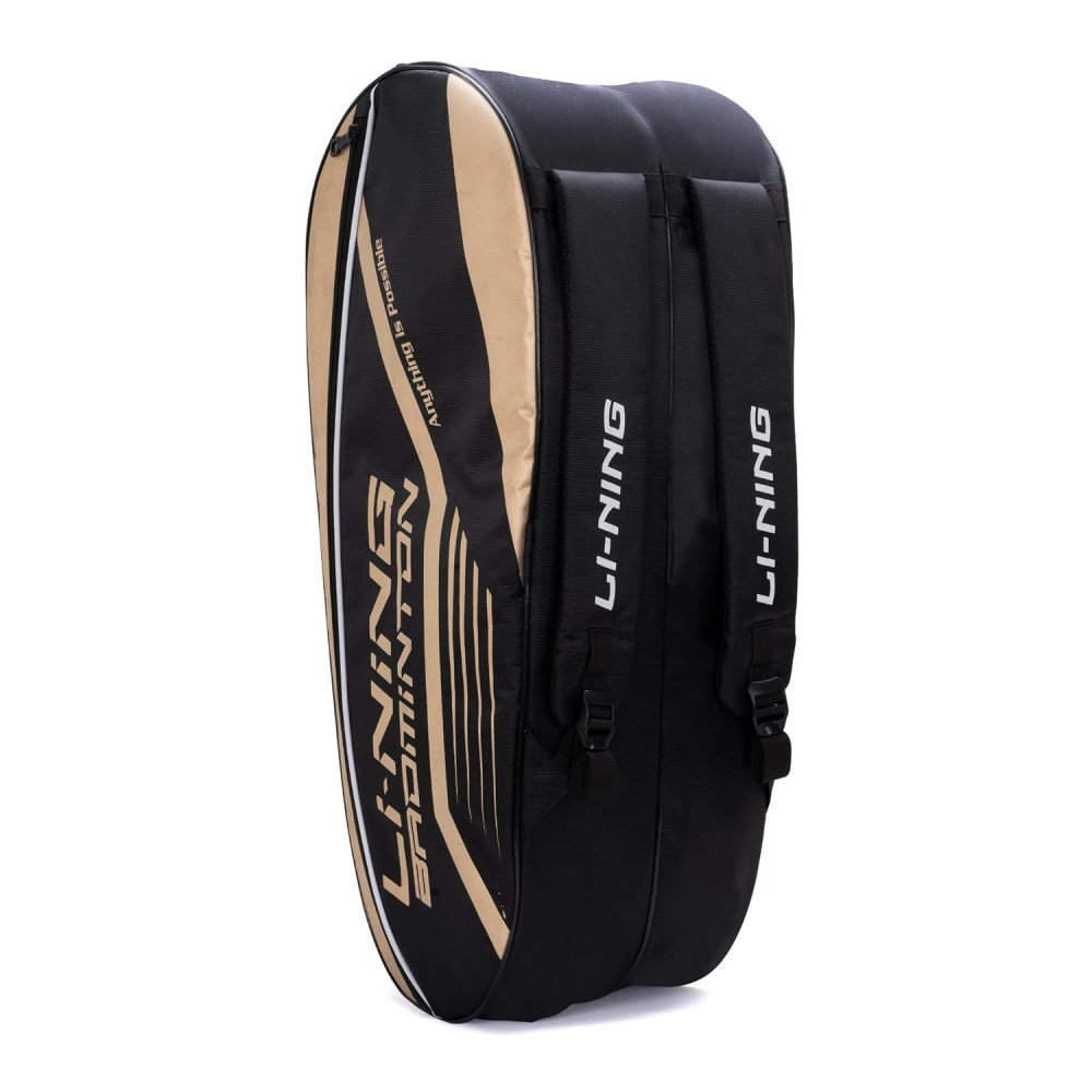 Li-Ning Hot Shot Triple Zipper Polyester Badminton Kit Bag | Easy - Access Compartments | Spacious | Unisex - Men, Boys, Girls, Women Li-Ning Hot Shot Triple Zipper Polyester Badminton Kit Bag | Easy - Access Compartments | Spacious | Unisex - Men, Boys, Girls, Women