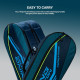 Li-Ning Hot Shot Triple Zipper Polyester Badminton Kit Bag | Easy - Access Compartments | Spacious | Unisex - Men, Boys, Girls, Women Li-Ning Hot Shot Triple Zipper Polyester Badminton Kit Bag | Easy - Access Compartments | Spacious | Unisex - Men, Boys, Girls, Women