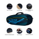 Li-Ning Hot Shot Triple Zipper Polyester Badminton Kit Bag | Easy - Access Compartments | Spacious | Unisex - Men, Boys, Girls, Women Li-Ning Hot Shot Triple Zipper Polyester Badminton Kit Bag | Easy - Access Compartments | Spacious | Unisex - Men, Boys, Girls, Women