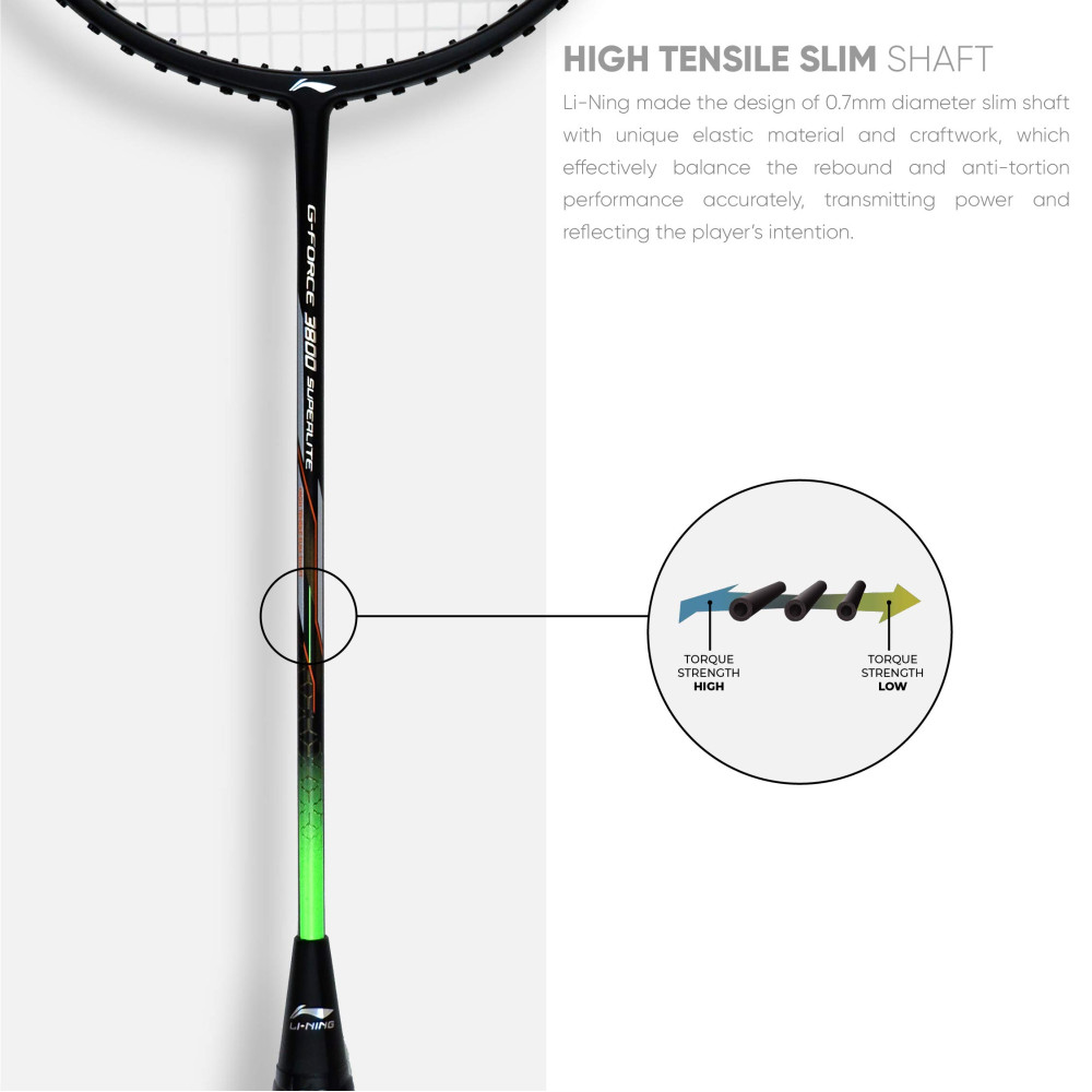 Li-Ning G Force 3800 Superlite Badminton Racket Li-Ning G Force 3800 Superlite Badminton Racket