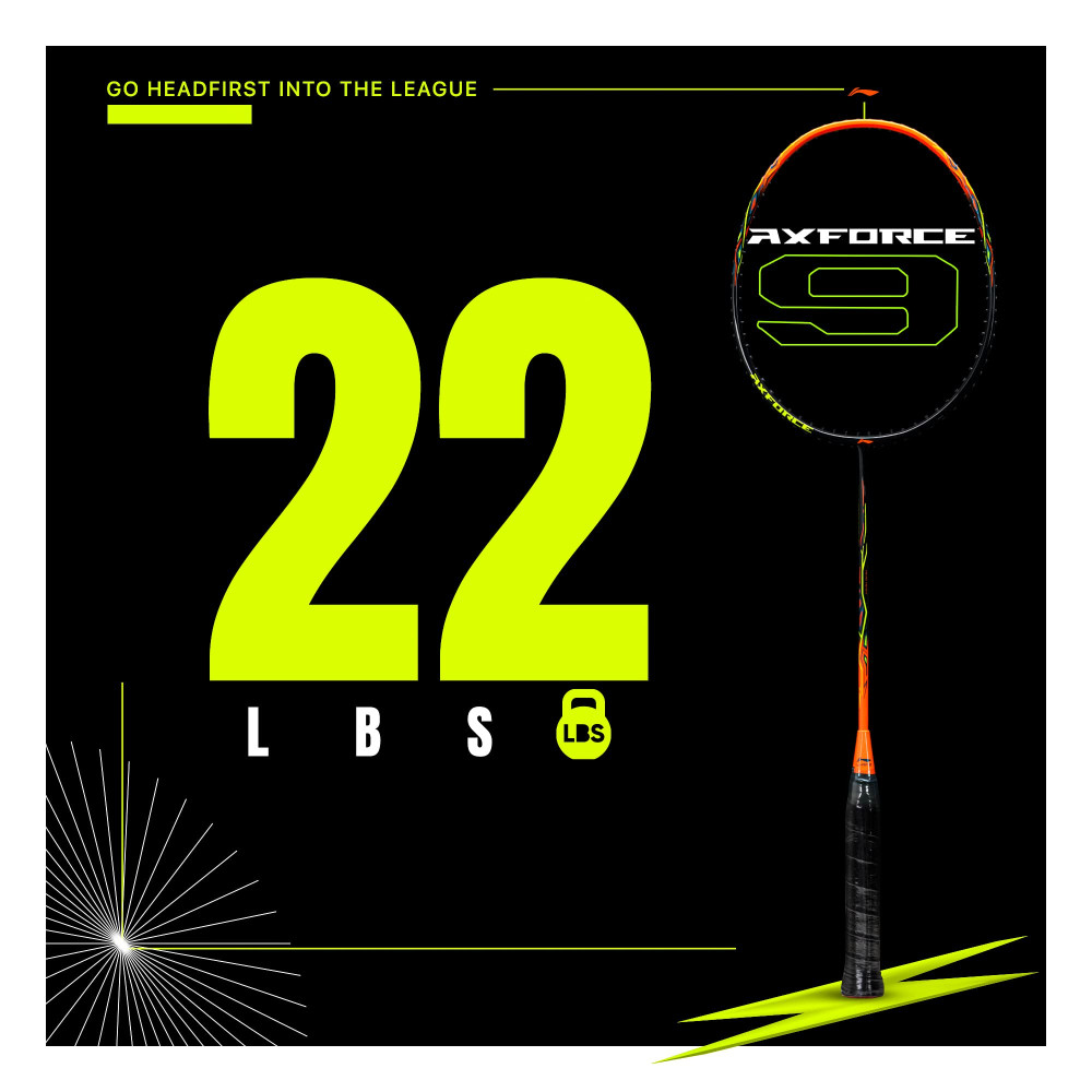 Li-Ning AX Force 9 Badminton Racket Li-Ning AX Force 9 Badminton Racket