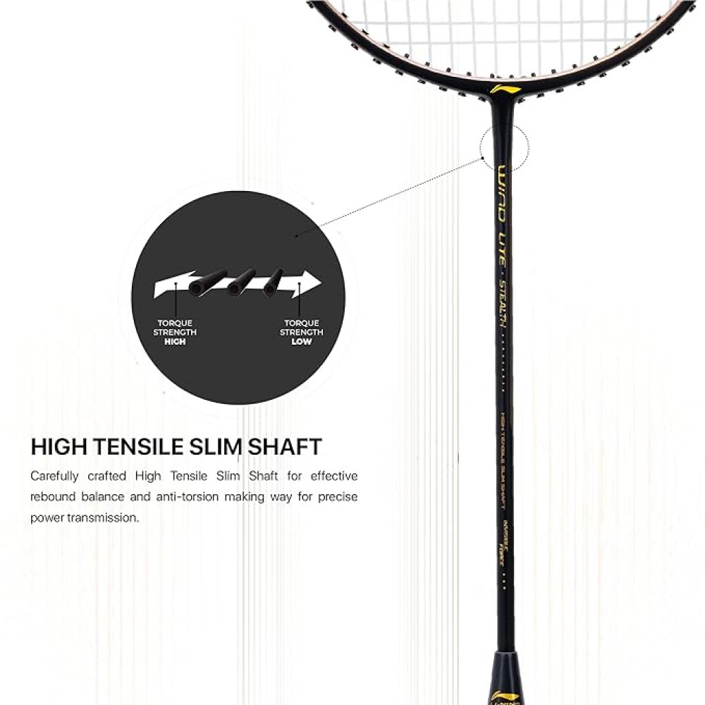 Li-Ning Wind Lite Stealth 77 Badminton Racket