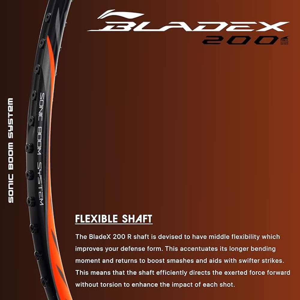 Li-Ning Blade X 200 Badminton Racket Li-Ning Blade X 200 Badminton Racket