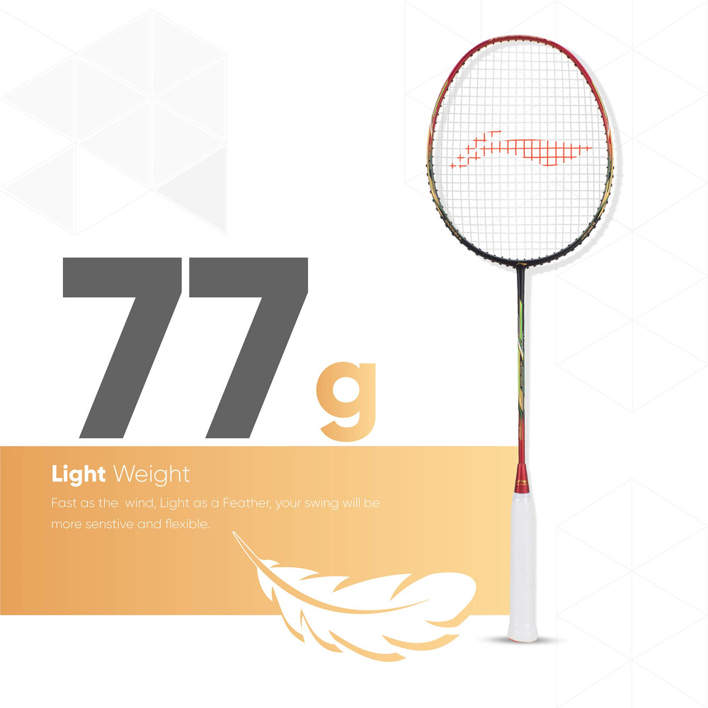 Li-Ning Air Force 77 G2 Lite Badminton Racket - 77 Gram Li-Ning Air Force 77 G2 Lite Badminton Racket - 77 Gram