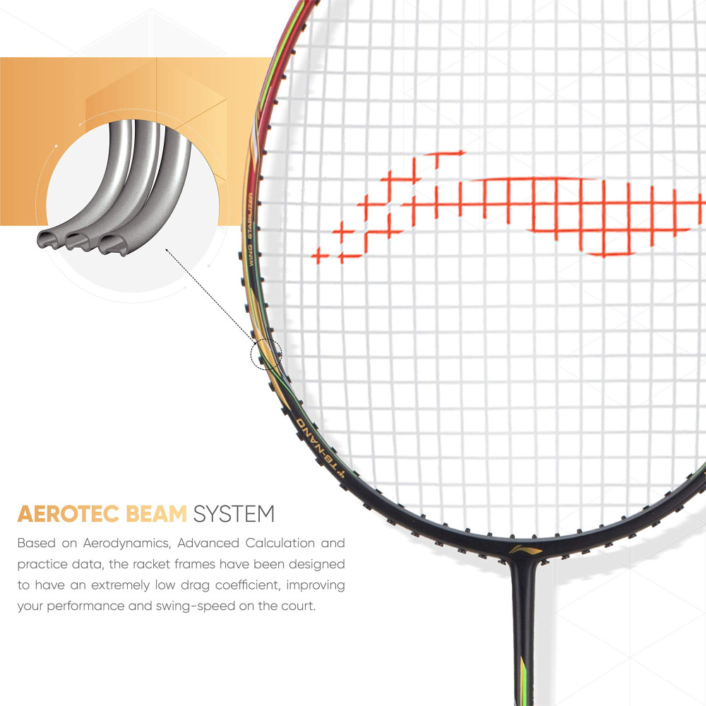 Li-Ning Air Force 77 G2 Lite Badminton Racket - 77 Gram Li-Ning Air Force 77 G2 Lite Badminton Racket - 77 Gram