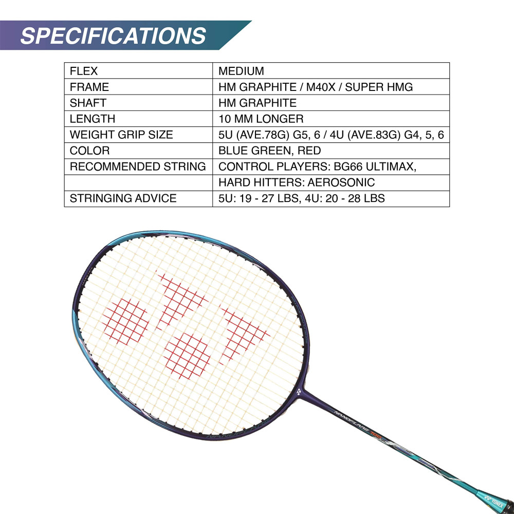 Yonex NanoFlare 700 Badminton Racket Yonex NanoFlare 700 Badminton Racket